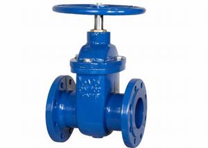 cast iron DIN F4 metal seated gate valve